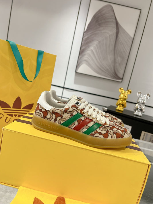 Adidas x Gucci Gazelle GG Monogram