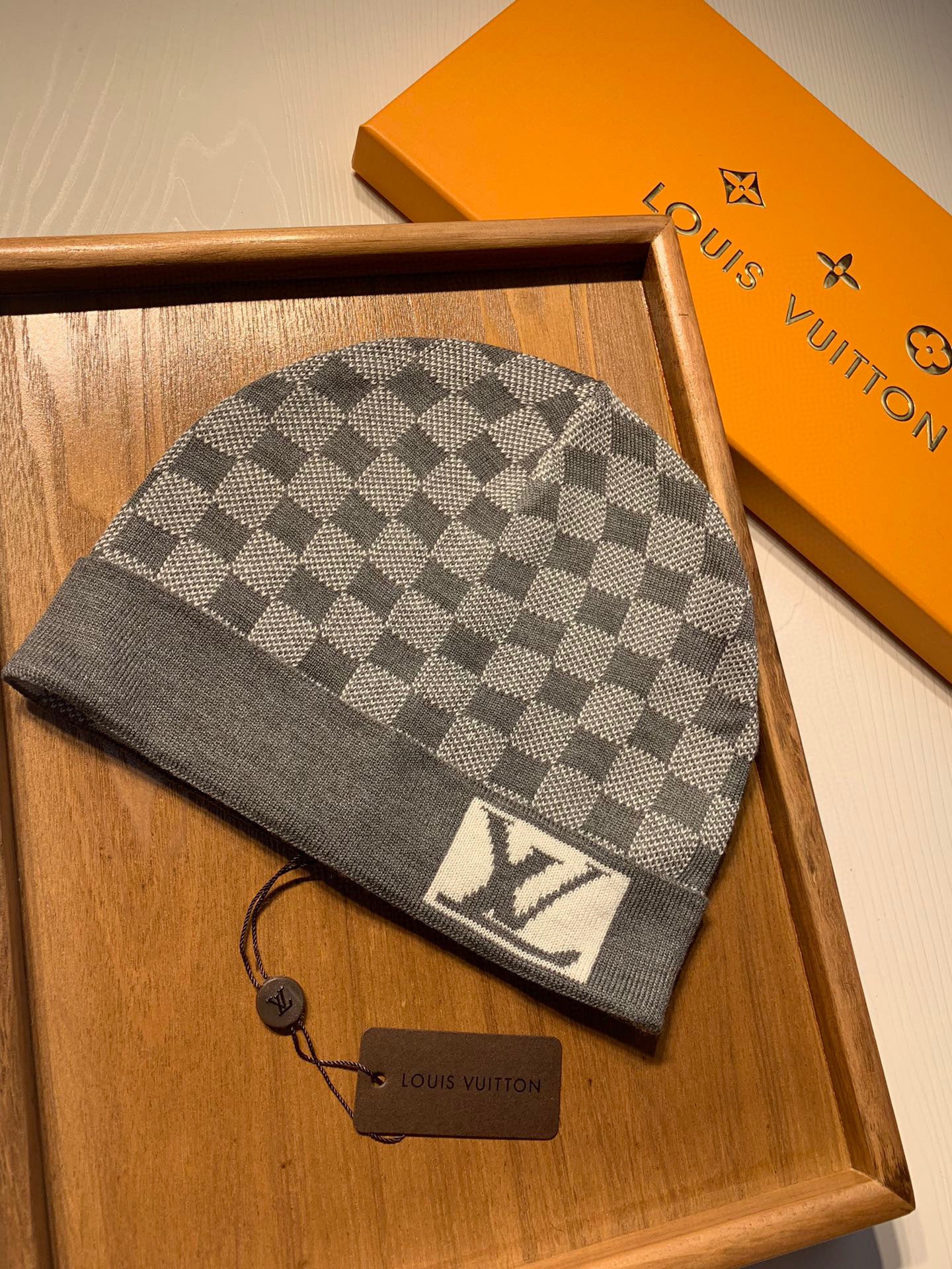 Louis Vuitton Beanie Light Grey
