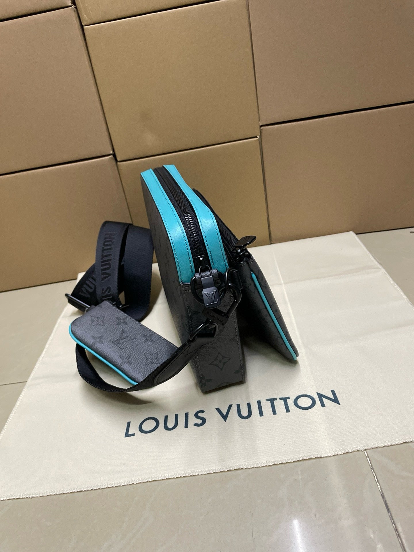 Louis Vuitton Trunk Trio Aqua