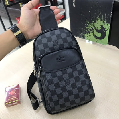 Louis Vuitton Crossbody - Black/Grey
