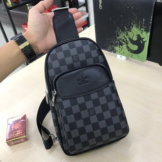 Louis Vuitton Crossbody - Black/Grey