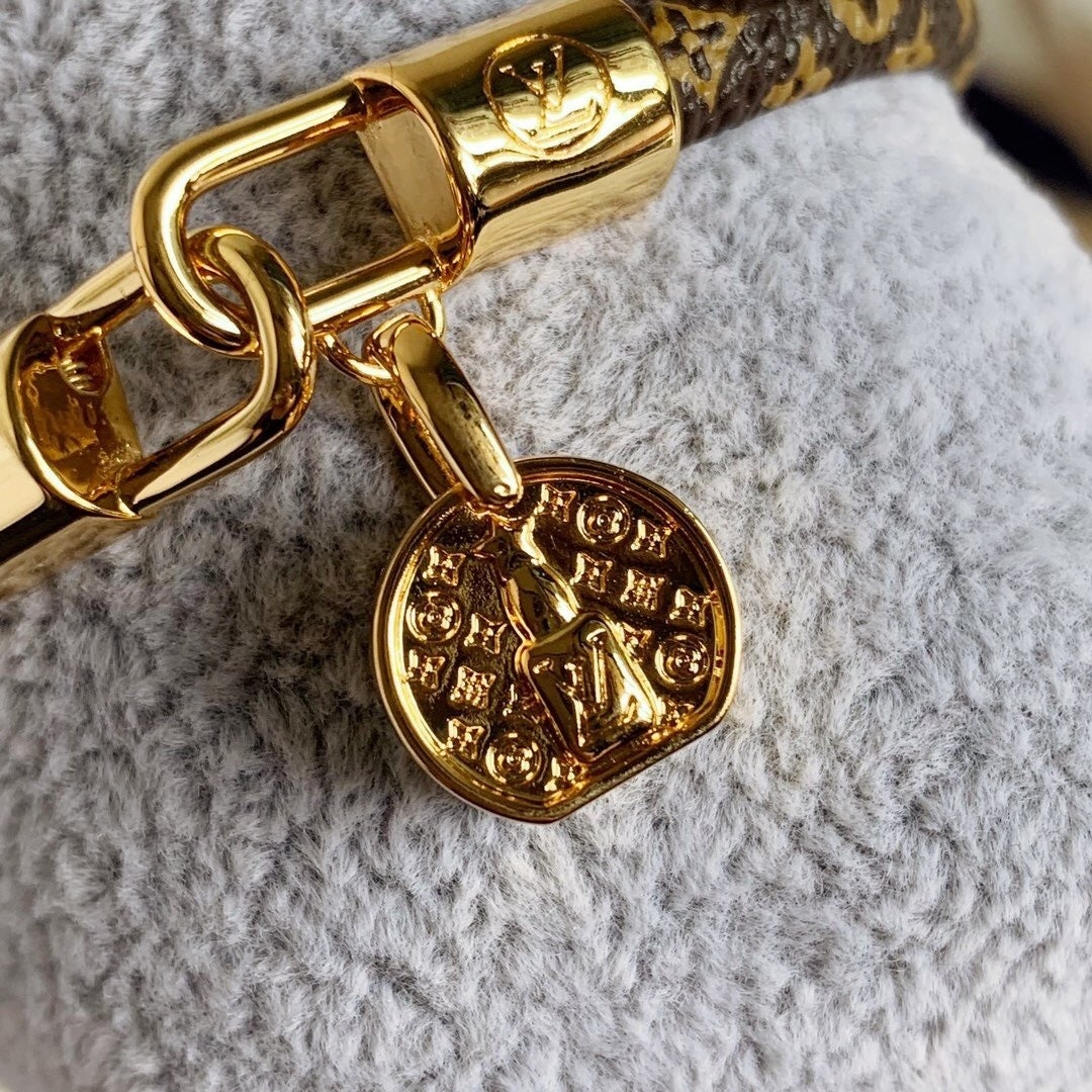Louis Vuitton Leather Bracelet