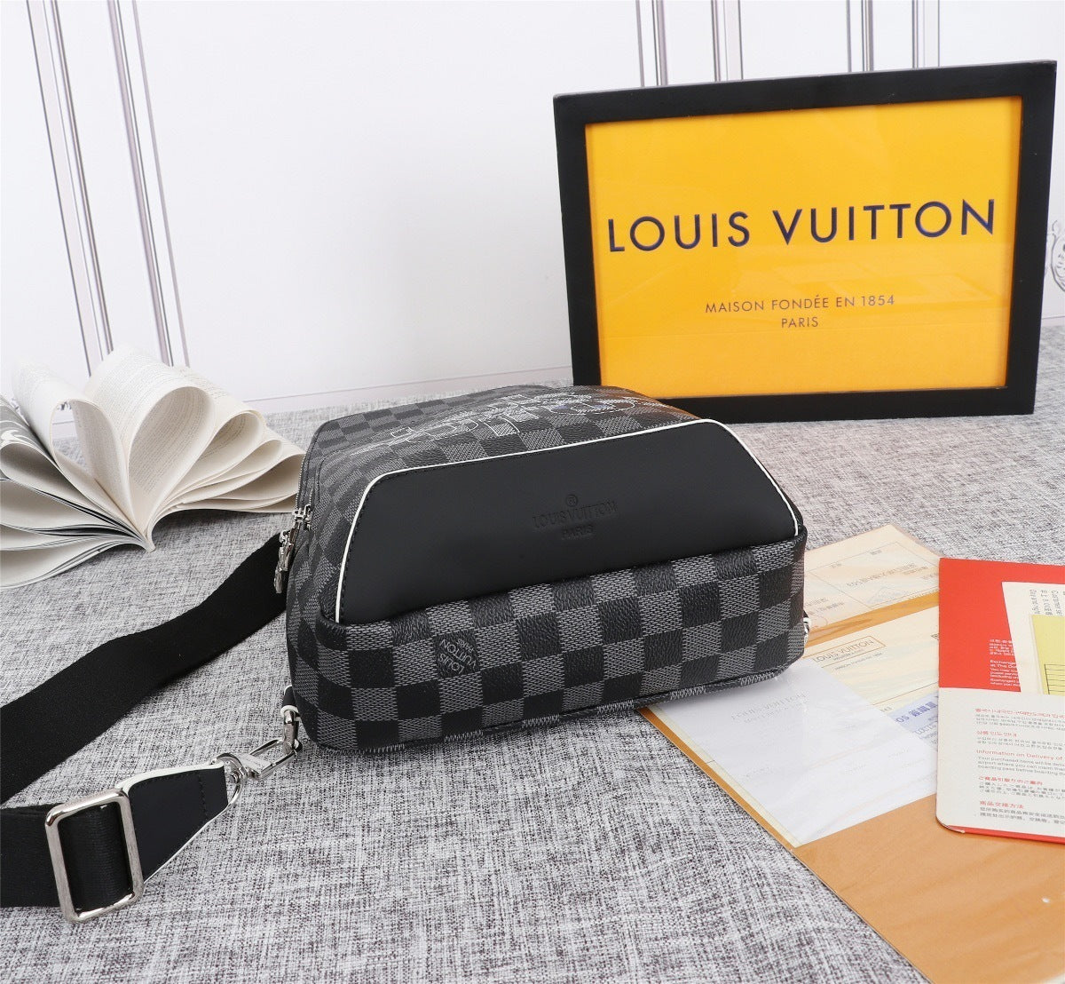 Louis Vuitton Crossbody Bag - Grey