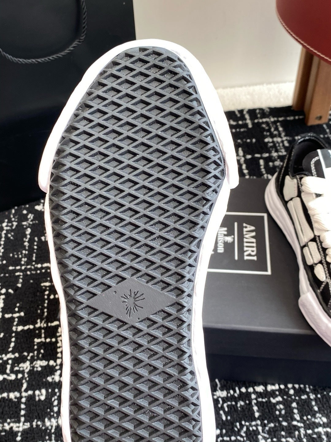 AMIRI x Maison MIHARA YASUHIRO Bones sneaker