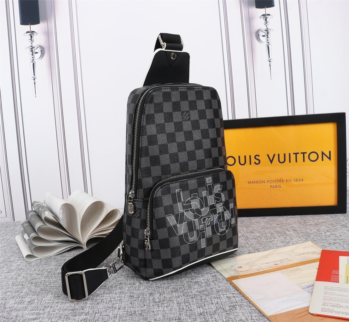 Louis Vuitton Crossbody Bag - Grey