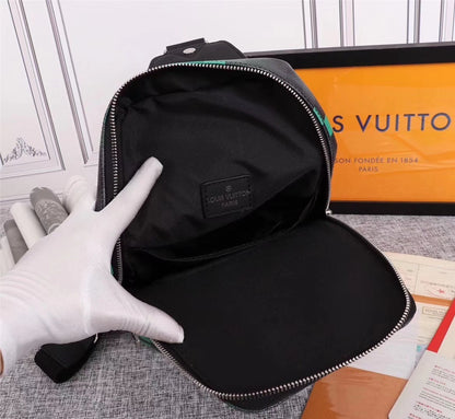 Louis Vuitton Crossbody Bag - Green/Grey