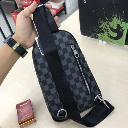 Louis Vuitton Crossbody - Black/Grey