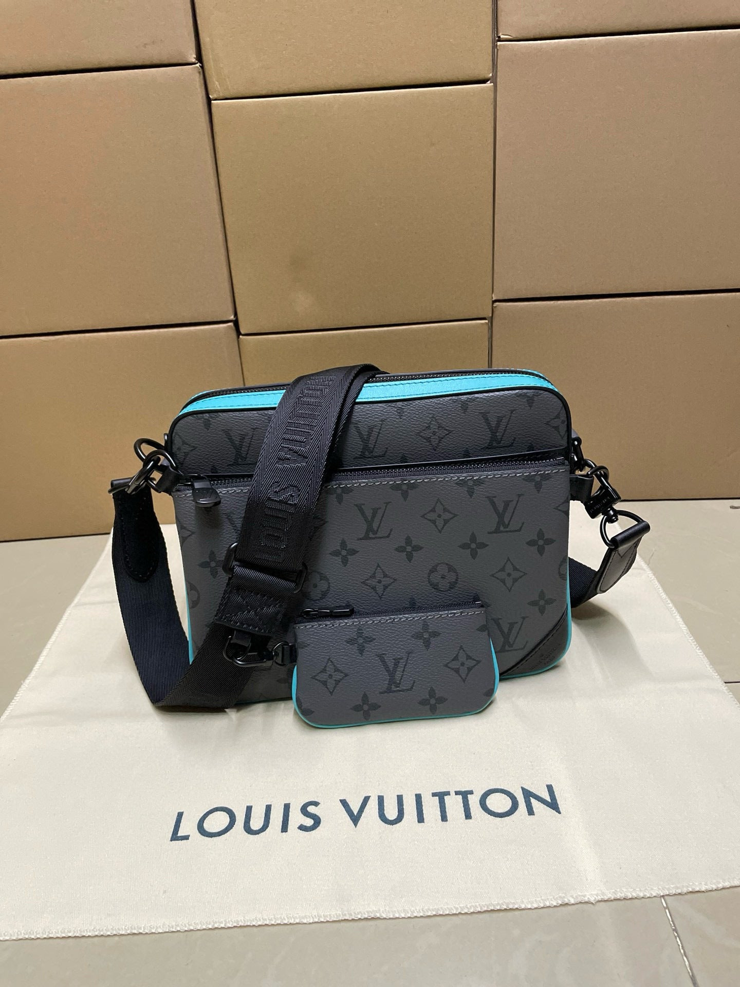 Louis Vuitton Trunk Trio Aqua