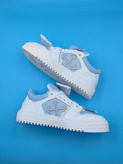 Off White Sneakers - Blue