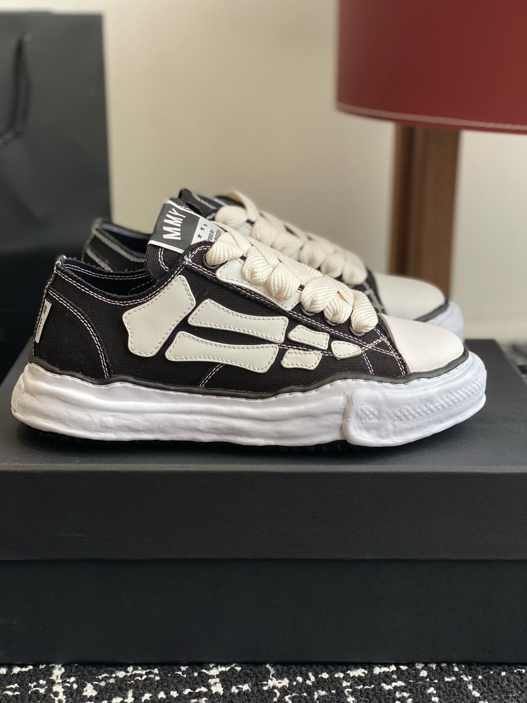 AMIRI x Maison MIHARA YASUHIRO Bones sneaker