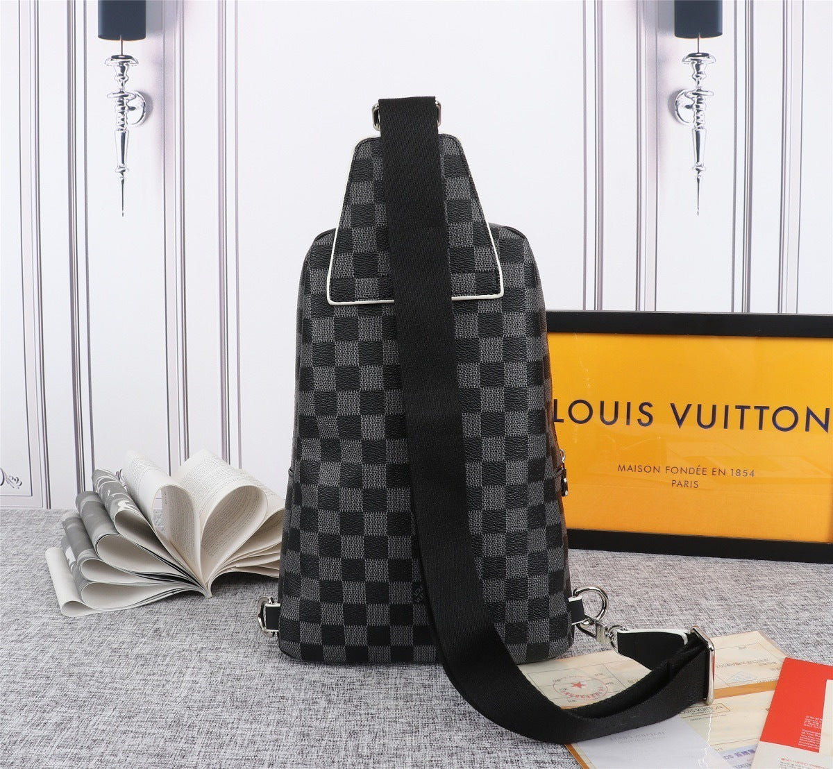 Louis Vuitton Crossbody Bag - Grey