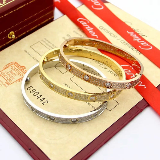 Cartier Bracelet fully stones