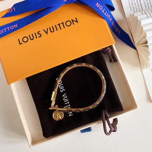 Louis Vuitton Leather Bracelet