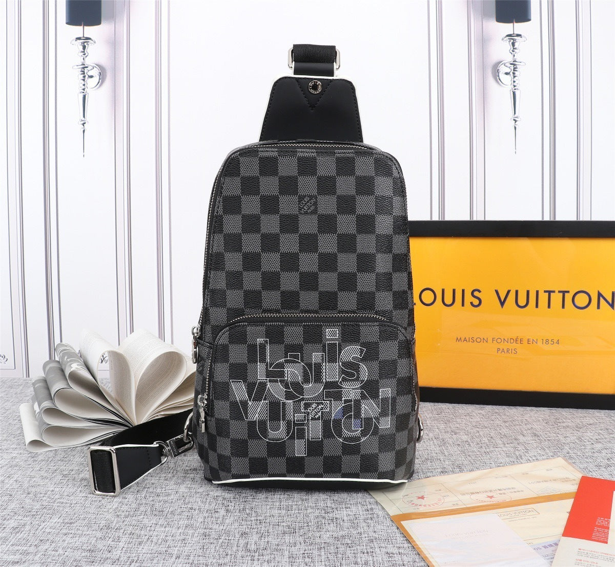 Louis Vuitton Crossbody Bag - Grey
