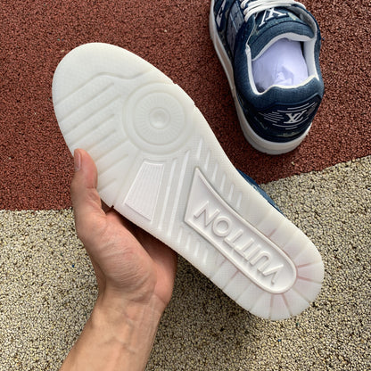Louise Vuitton Trainer Sneakers Denim