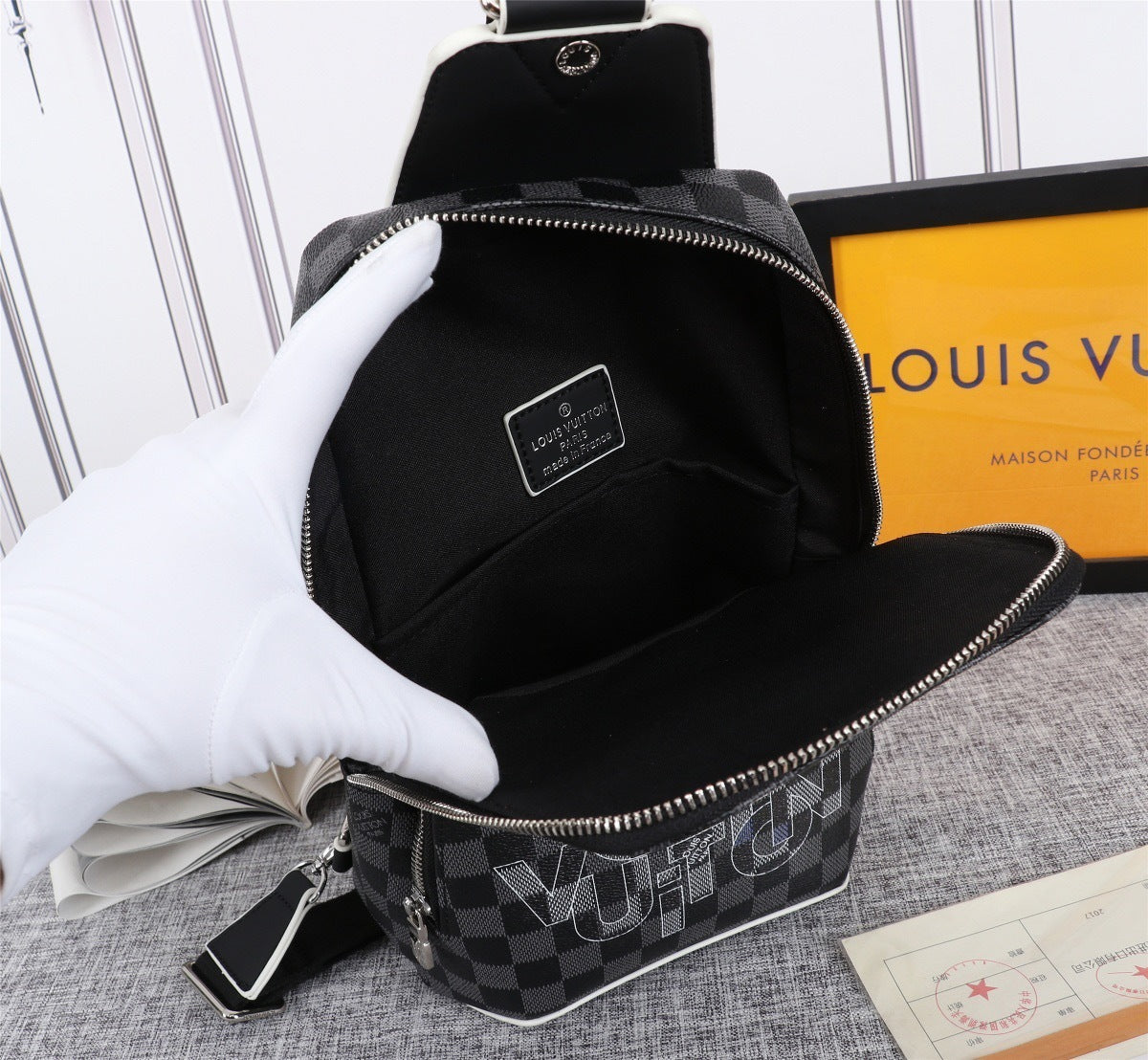 Louis Vuitton Crossbody Bag - Grey
