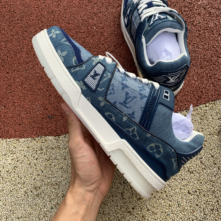 Louise Vuitton Trainer Sneakers Denim