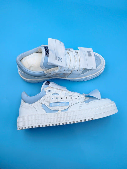 Off White Sneakers - Blue