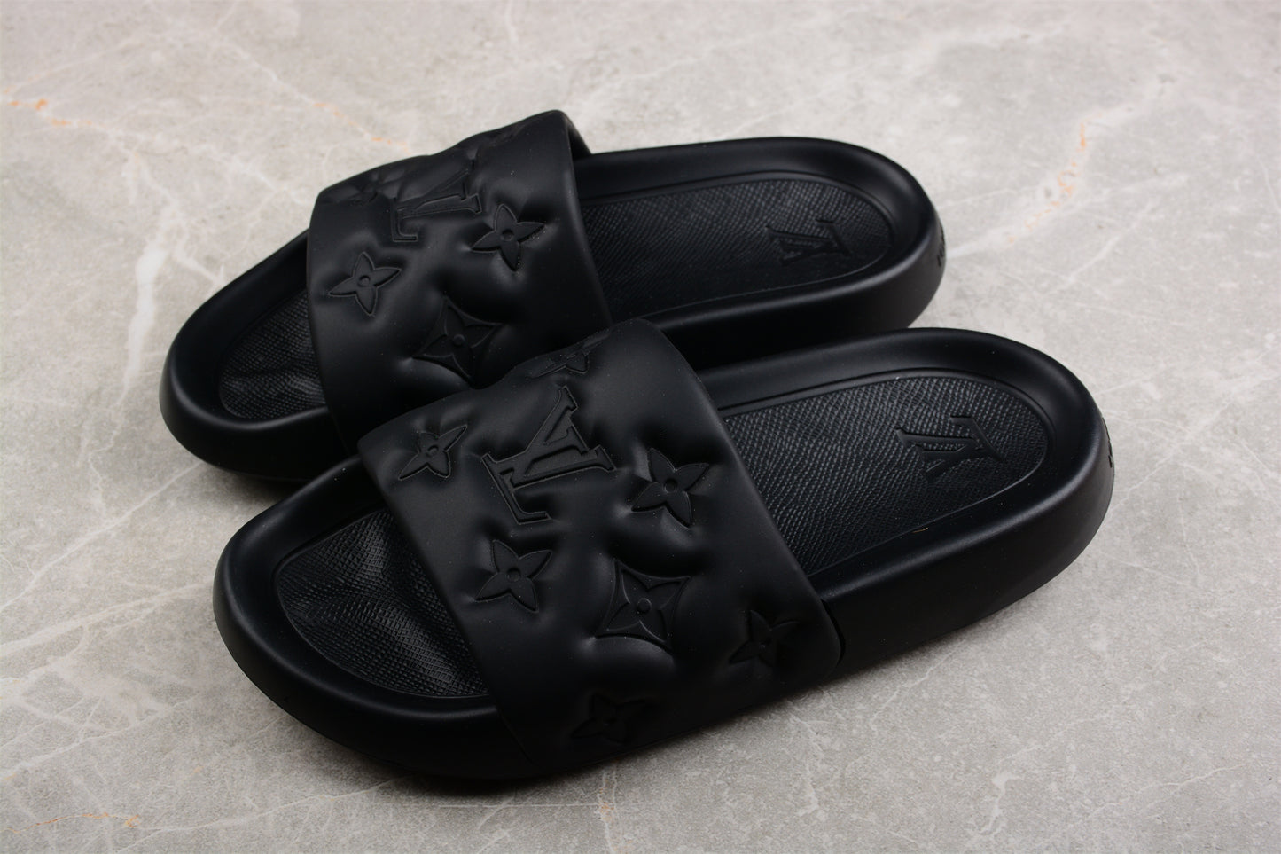 Louis Vuitton Slides - Black
