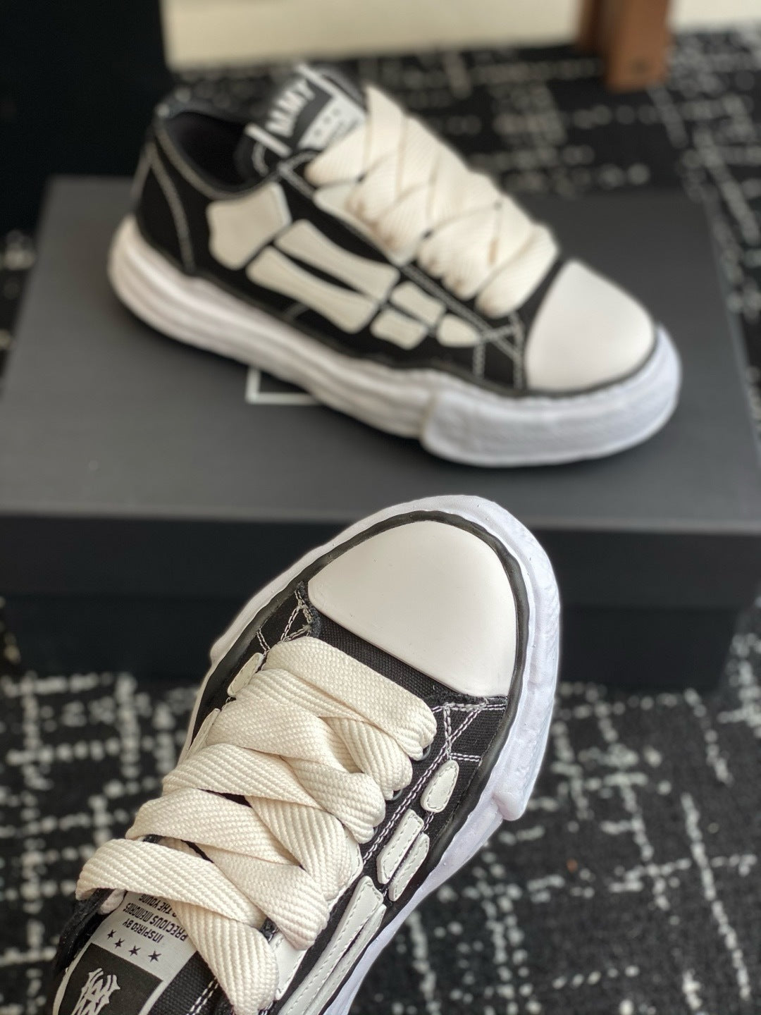 AMIRI x Maison MIHARA YASUHIRO Bones sneaker