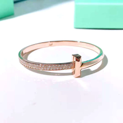 T&C Bracelete Hinged Bangle
