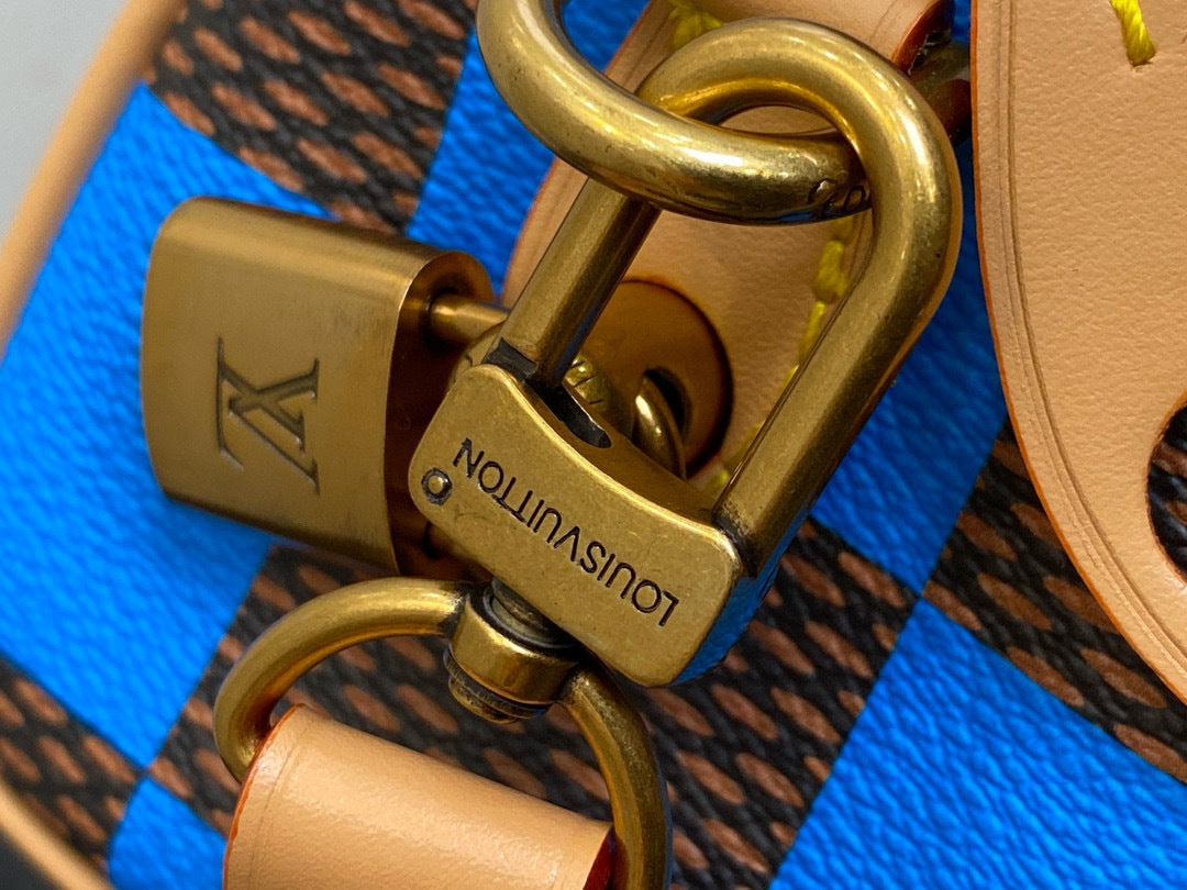 Louis Vuitton Speedy Bandouliere Blue